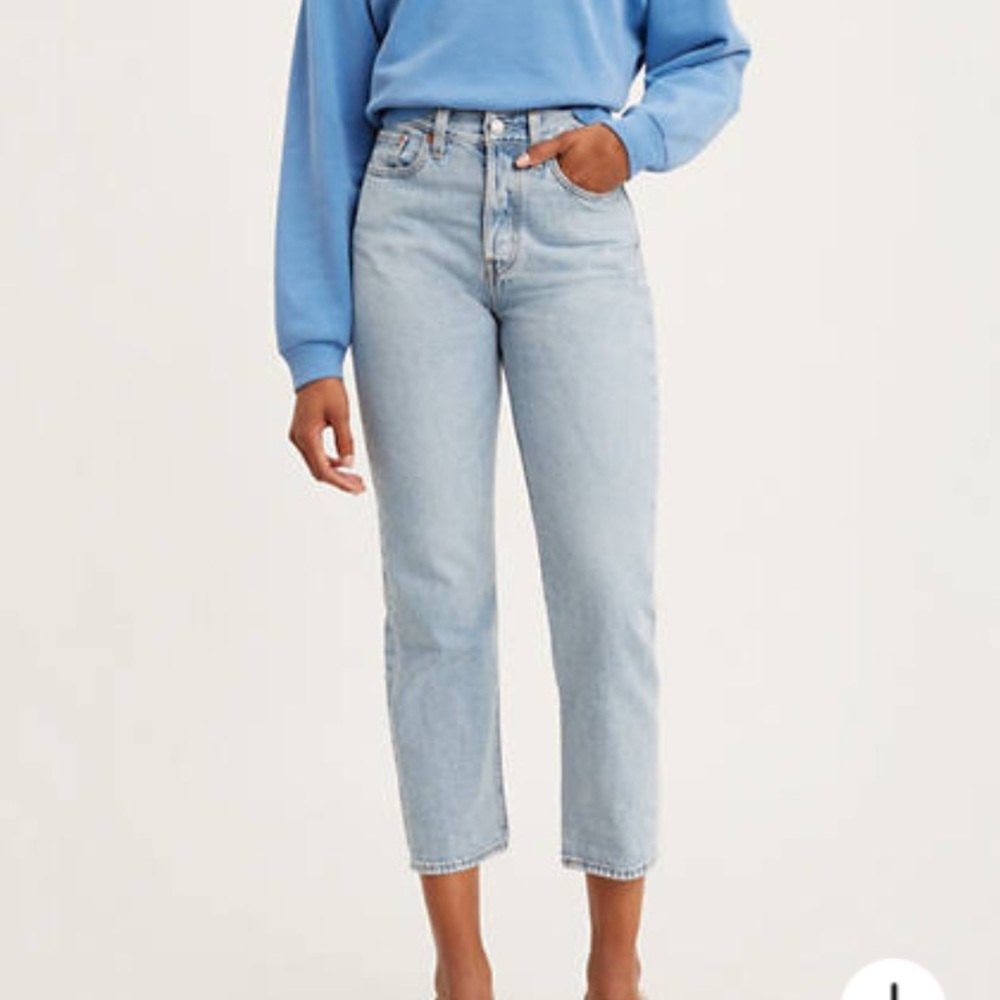 Levi’s Wedgie High-Rise Jean Light Blue